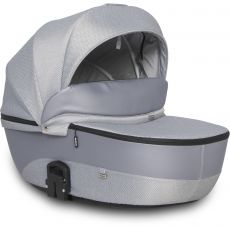 Детская коляска 2 в 1 Riko Nano Pro 01 Grey Fox (серая кожа – серая ткань)